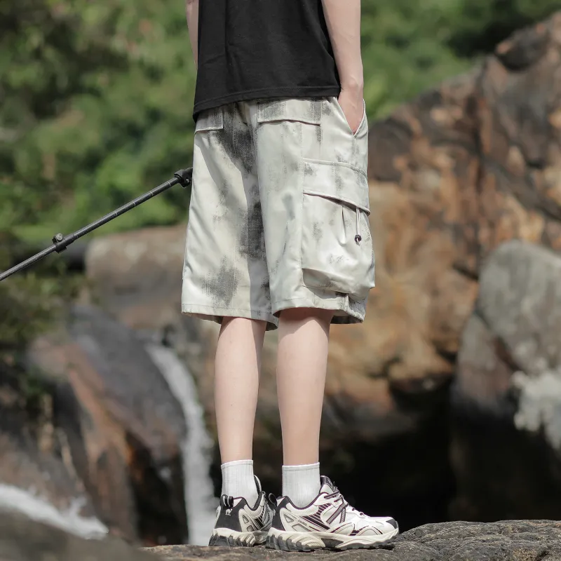 Yiwen Cargo Shorts Unisex-7