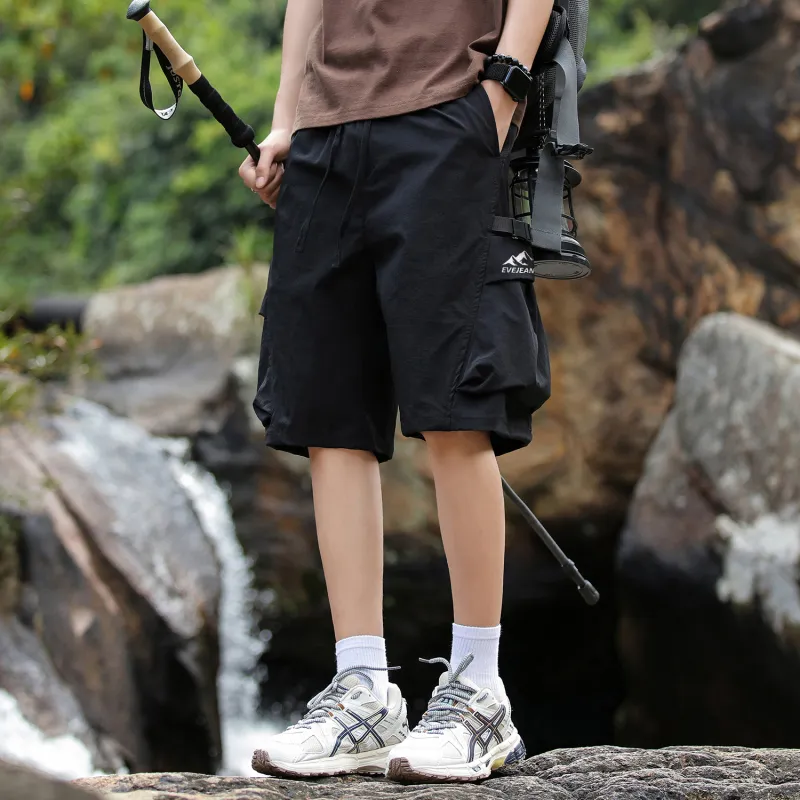 Yiwen Cargo Shorts Unisex-2