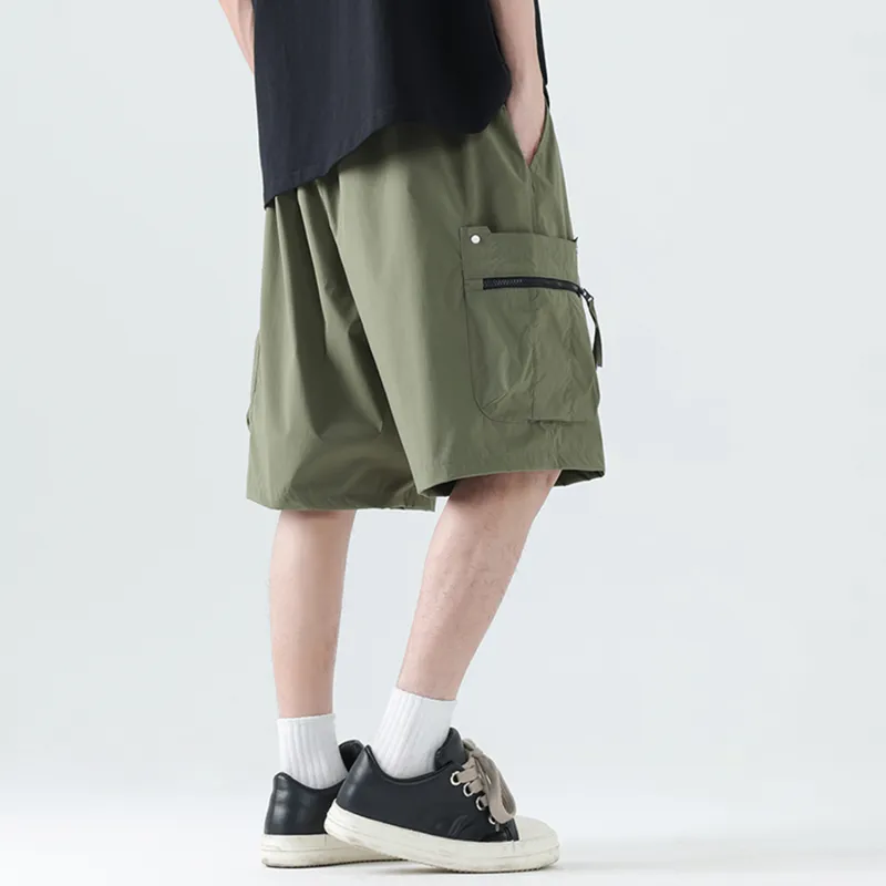 Yiwen Cargo Shorts Unisex-11