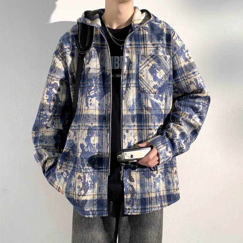 Yiwen Jackets Coats Unisex Blue-3