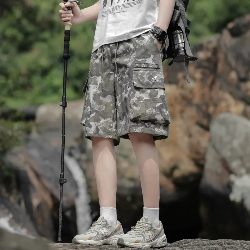 Yiwen Cargo Shorts Unisex-6