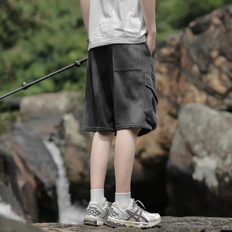 Yiwen Cargo Shorts Unisex-3