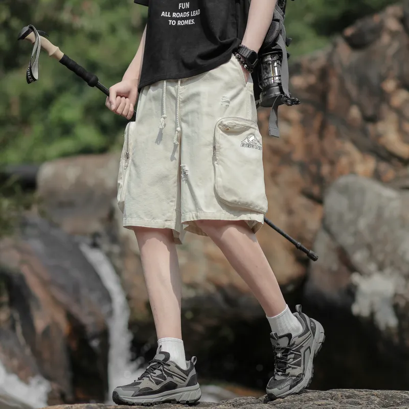 Yiwen Cargo Shorts Unisex-6