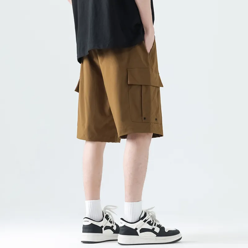Yiwen Cargo Shorts Unisex-15