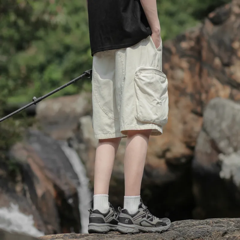 Yiwen Cargo Shorts Unisex-7