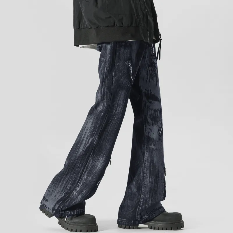 Yiwen Jeans Unisex Black-4