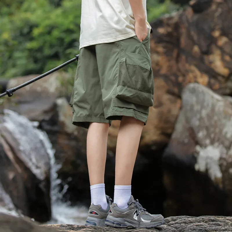 Yiwen Cargo Shorts Unisex-7