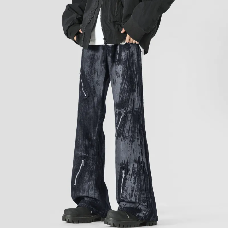 Yiwen Jeans Unisex Black-2