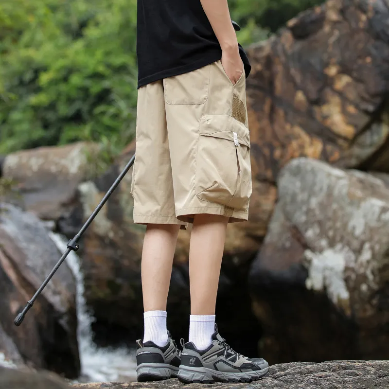 Yiwen Cargo Shorts Unisex-7