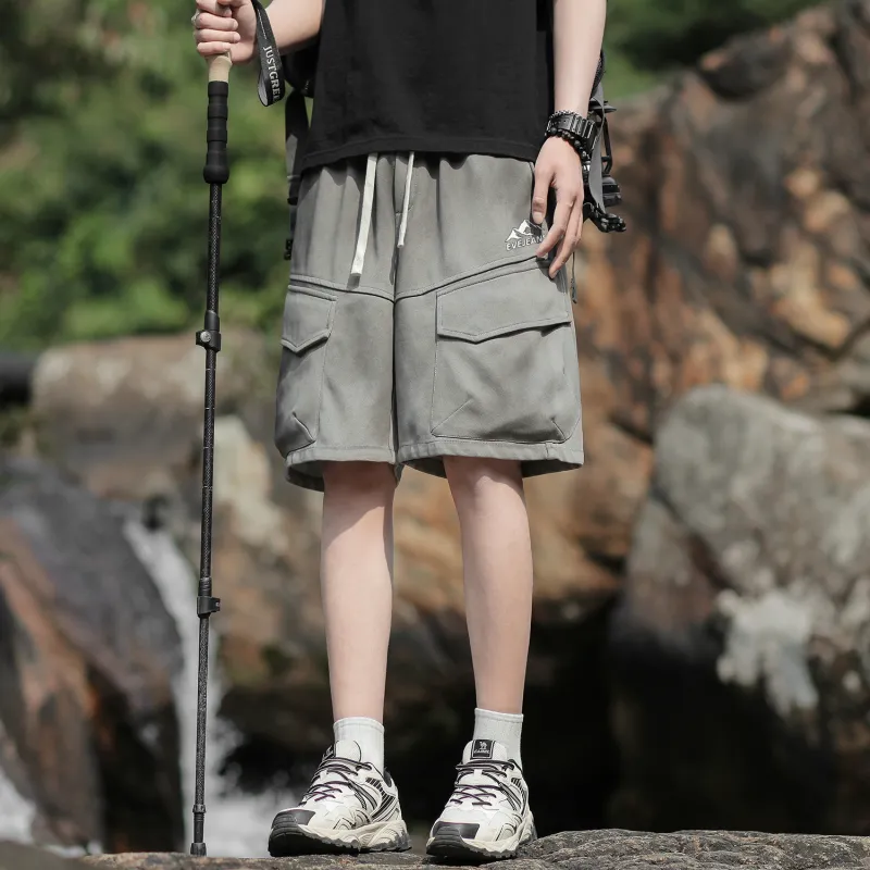 Yiwen Cargo Shorts Unisex-6