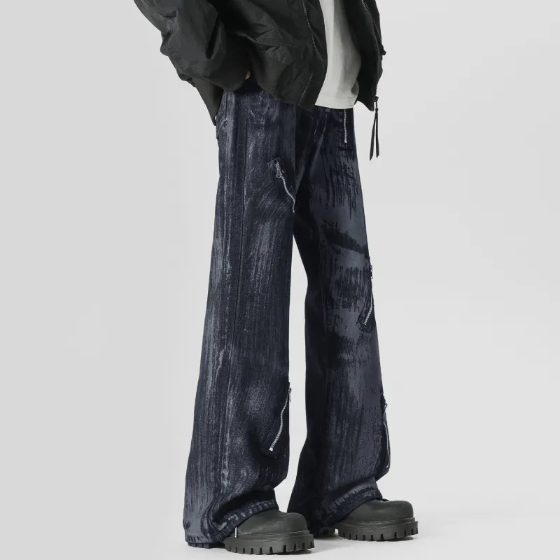 Yiwen Jeans Unisex Black-5
