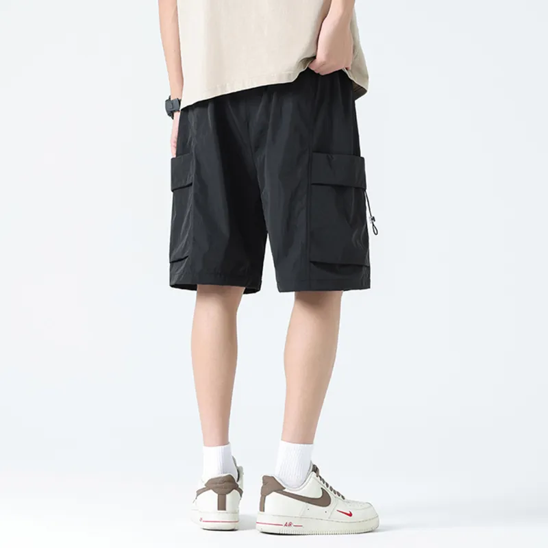 Yiwen Cargo Shorts Unisex-9