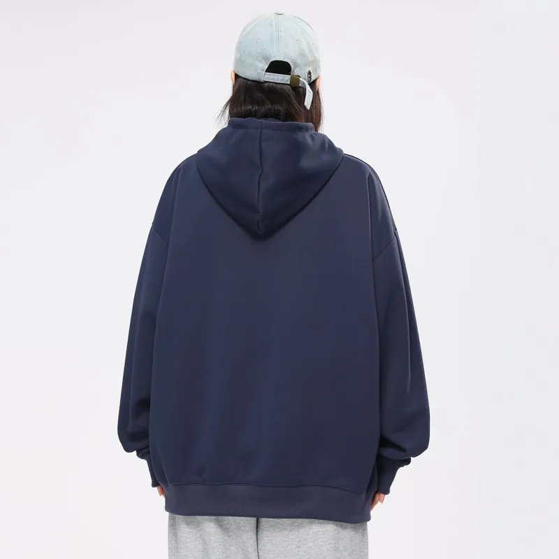 Yiwen Sweatshirt Unisex Navy Blue-2