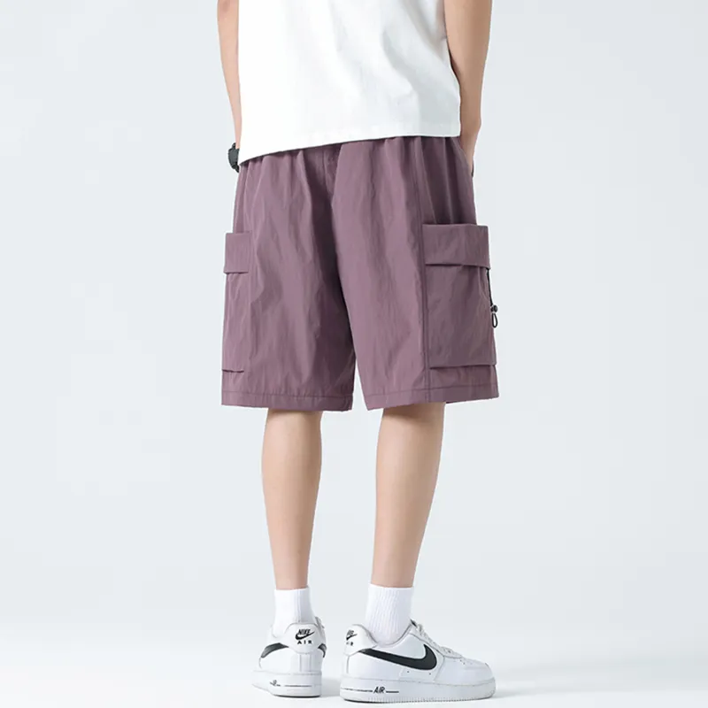 Yiwen Cargo Shorts Unisex-19