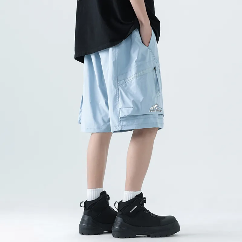 Yiwen Cargo Shorts Unisex-19