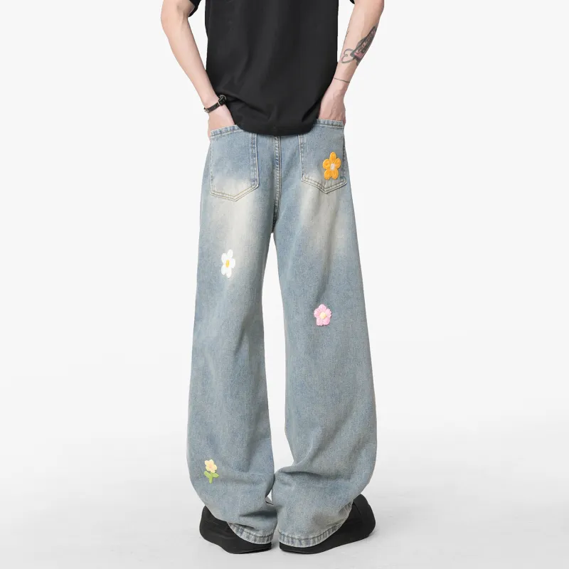Yiwen Jeans Unisex-16