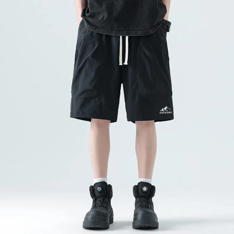 Yiwen Cargo Shorts Unisex-2