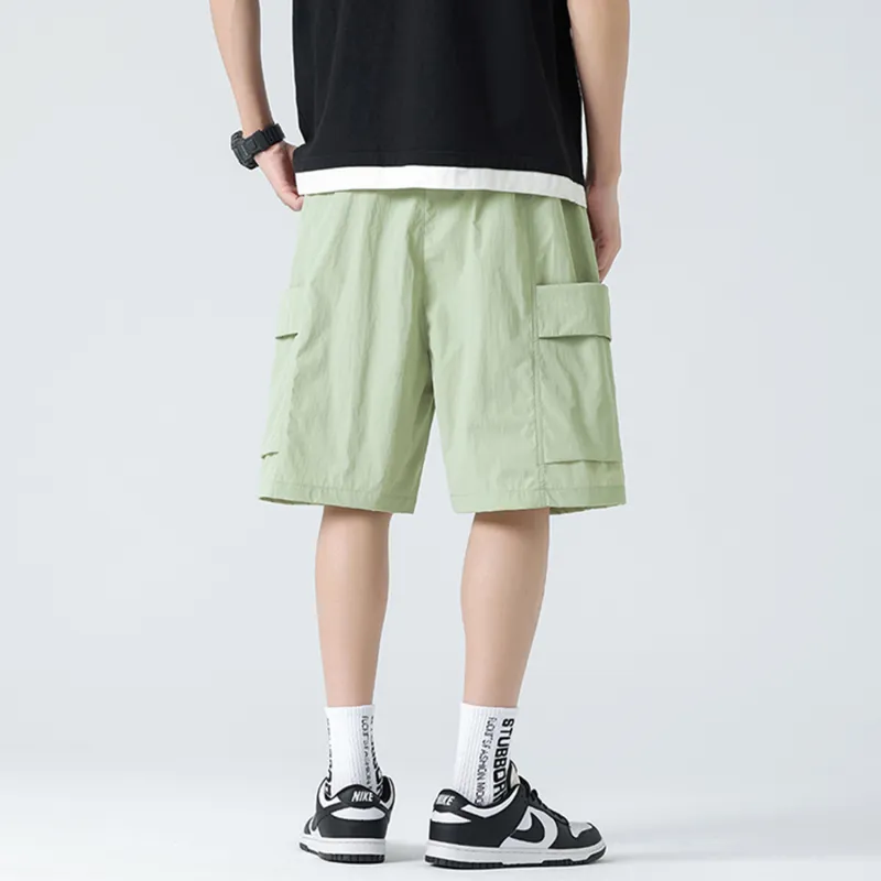 Yiwen Cargo Shorts Unisex-14