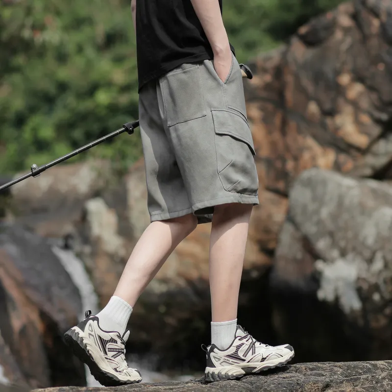 Yiwen Cargo Shorts Unisex-7