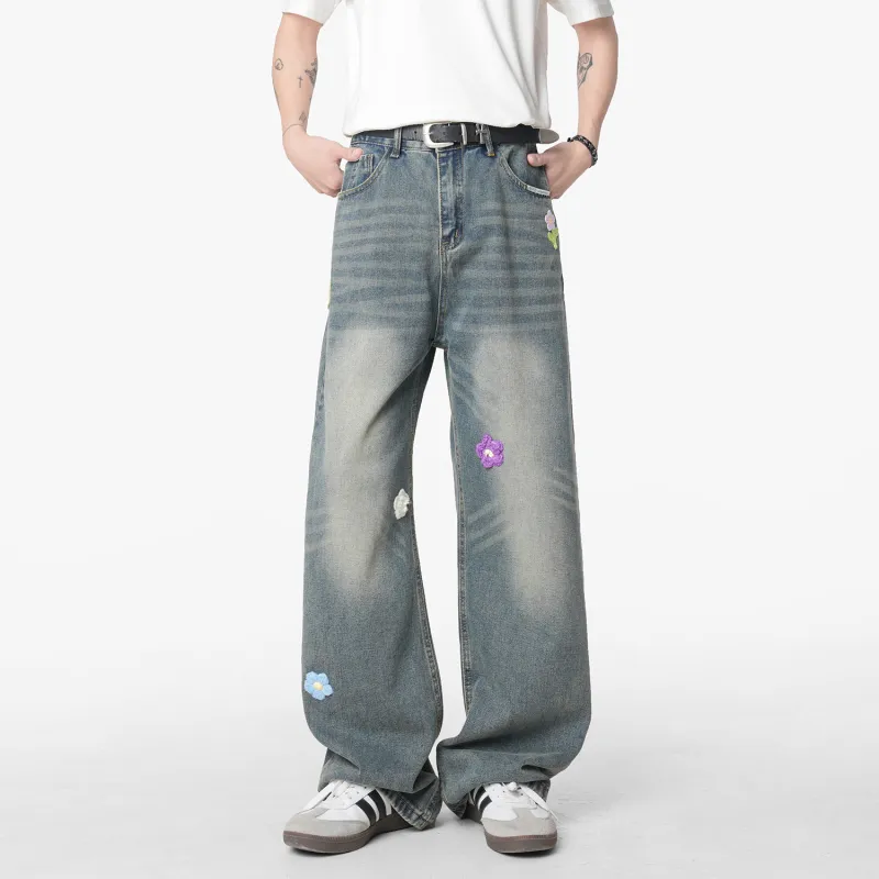 Yiwen Jeans Unisex-8
