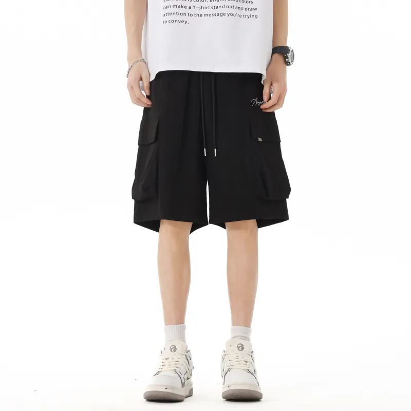 Yiwen Cargo Shorts Unisex-2