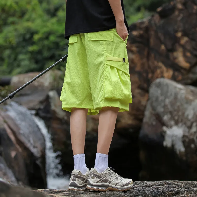 Yiwen Cargo Shorts Unisex-7