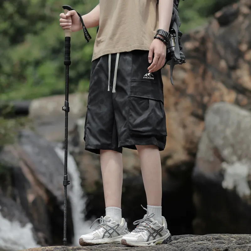 Yiwen Cargo Shorts Unisex-2
