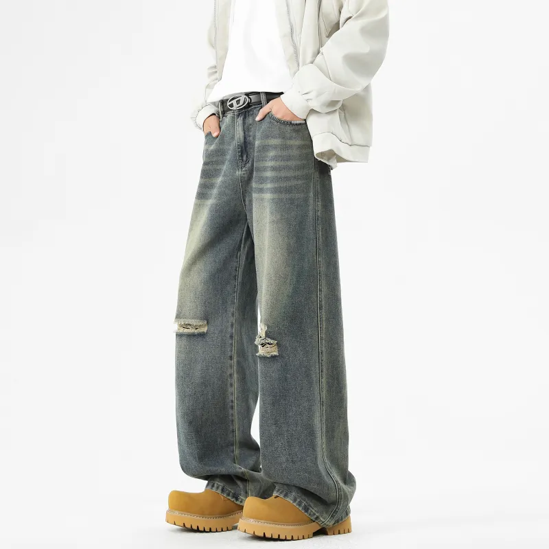 Yiwen Jeans Unisex-5