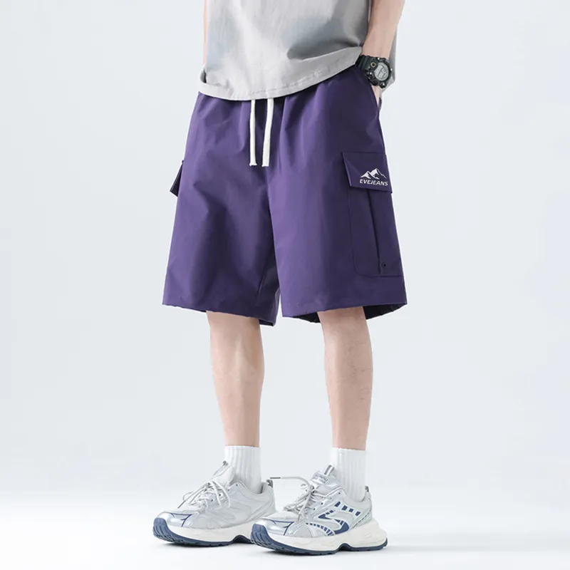 Yiwen Cargo Shorts Unisex-18