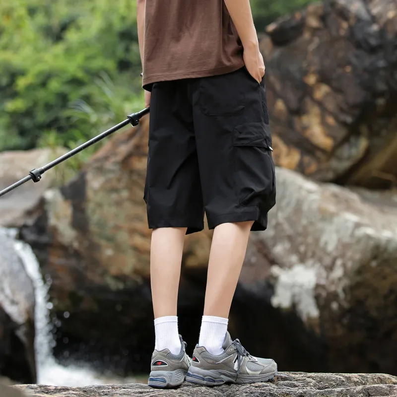 Yiwen Cargo Shorts Unisex-3