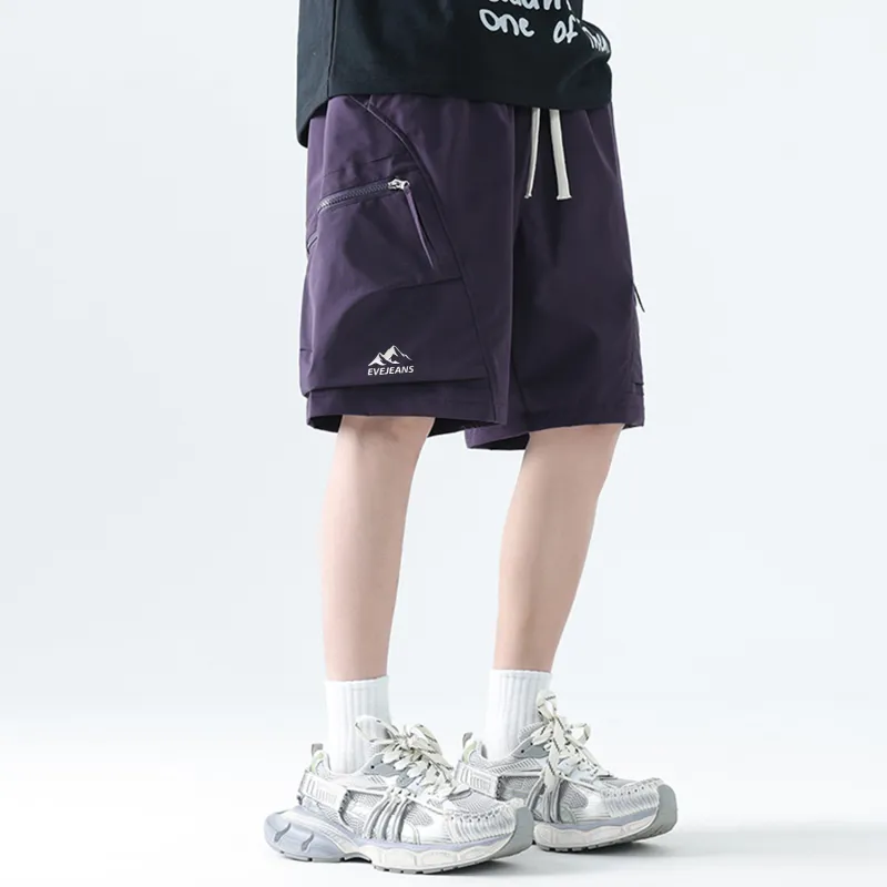 Yiwen Cargo Shorts Unisex-22