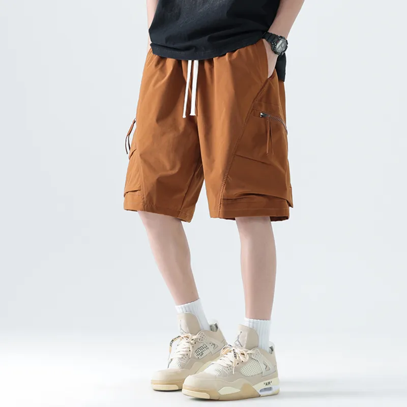 Yiwen Cargo Shorts Unisex-11