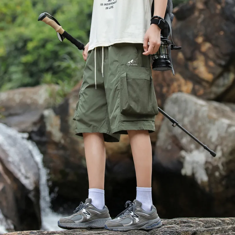 Yiwen Cargo Shorts Unisex-6