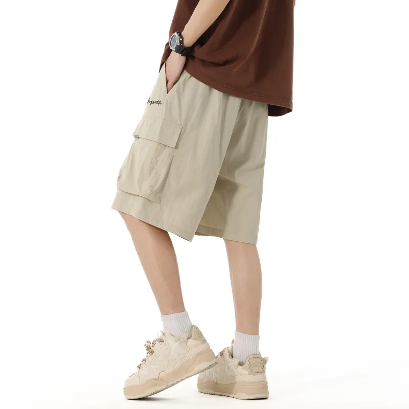 Yiwen Cargo Shorts Unisex-11