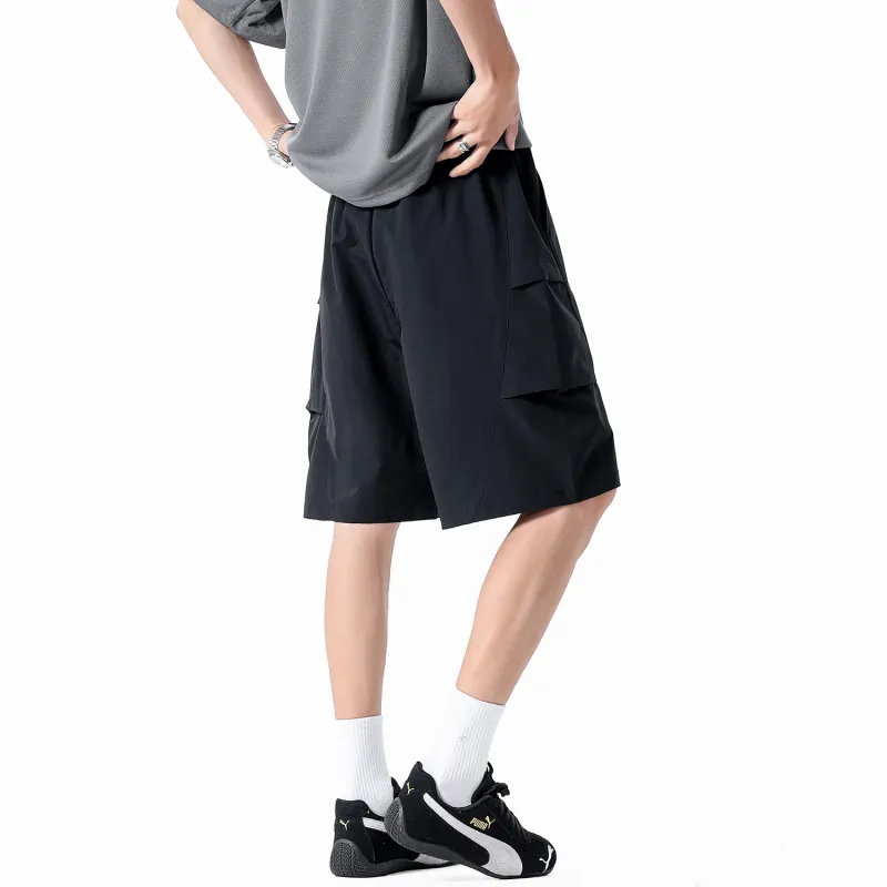 Yiwen Cargo Shorts Unisex-15