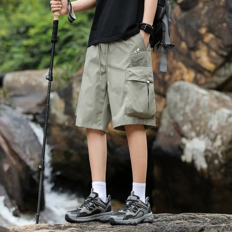 Yiwen Cargo Shorts Unisex-10