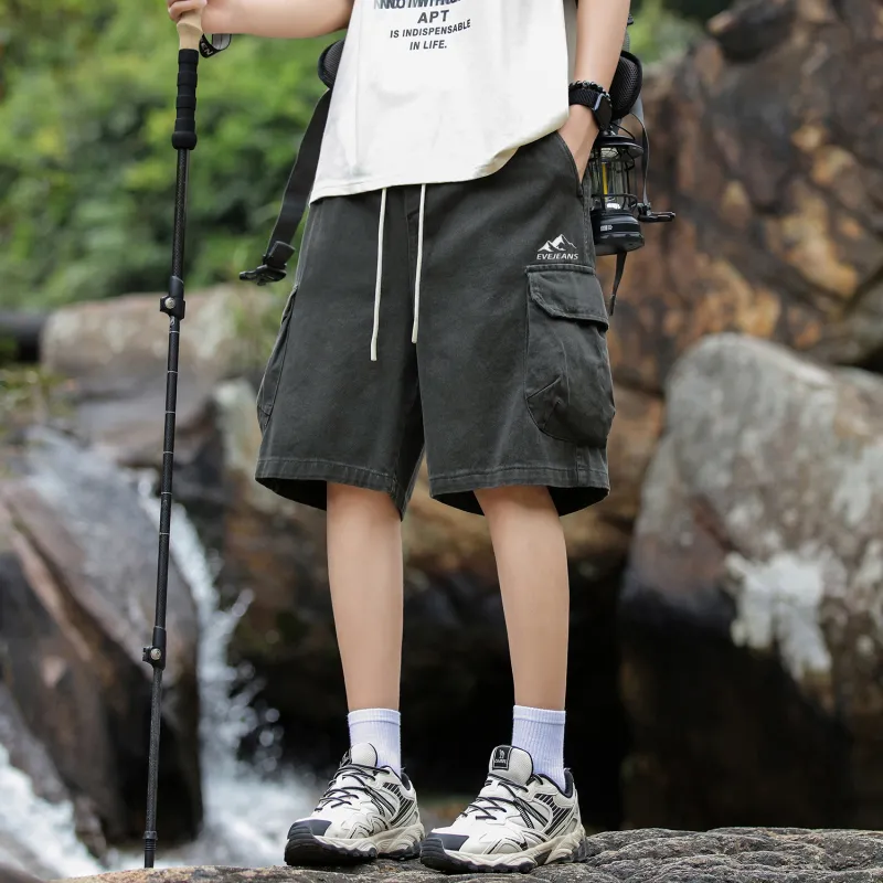 Yiwen Cargo Shorts Unisex-6