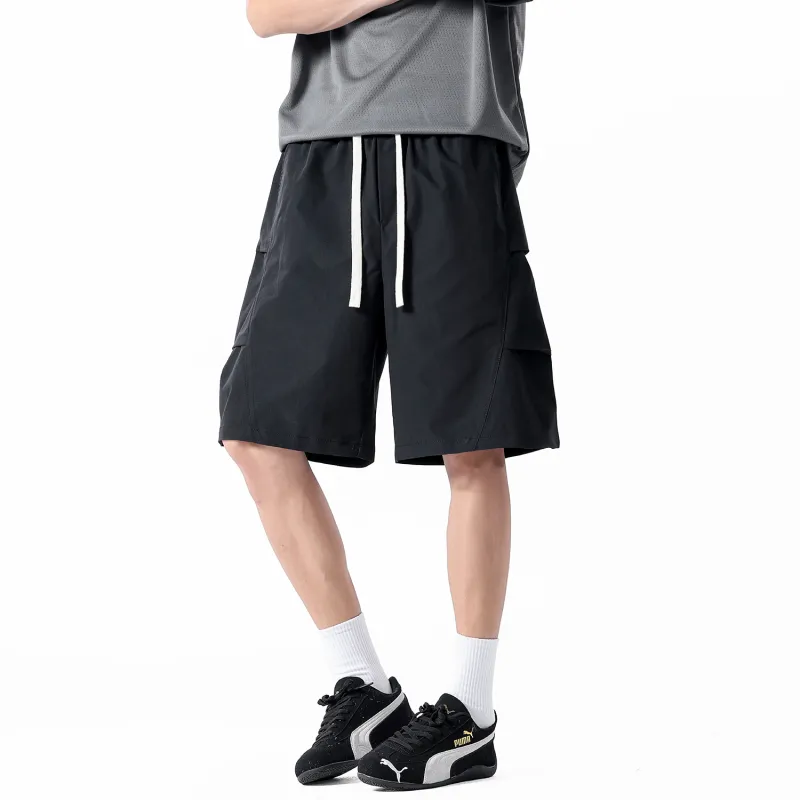 Yiwen Cargo Shorts Unisex-16