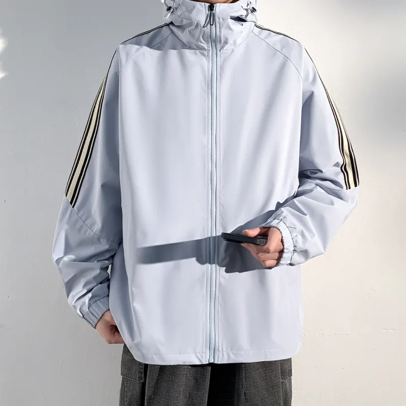 Yiwen Jackets Coats Unisex Glacier Blue-10