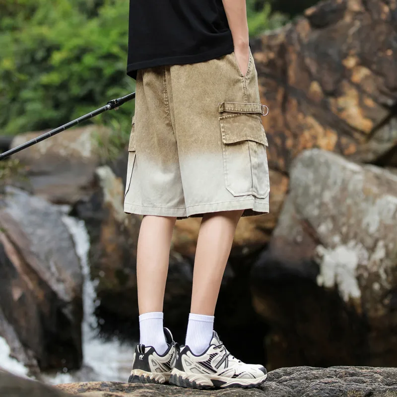 Yiwen Cargo Shorts Unisex-3