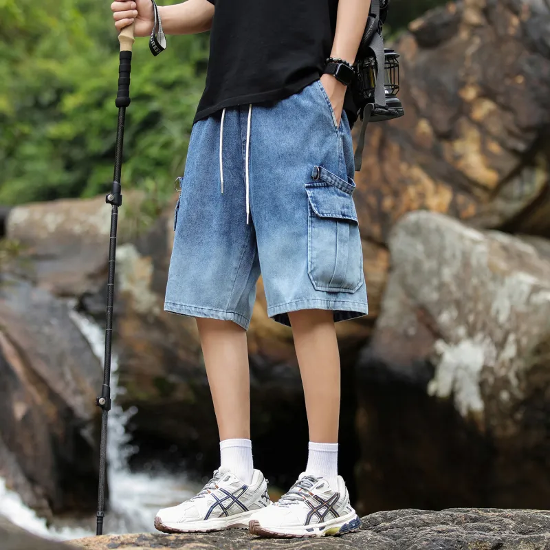 Yiwen Cargo Shorts Unisex-6