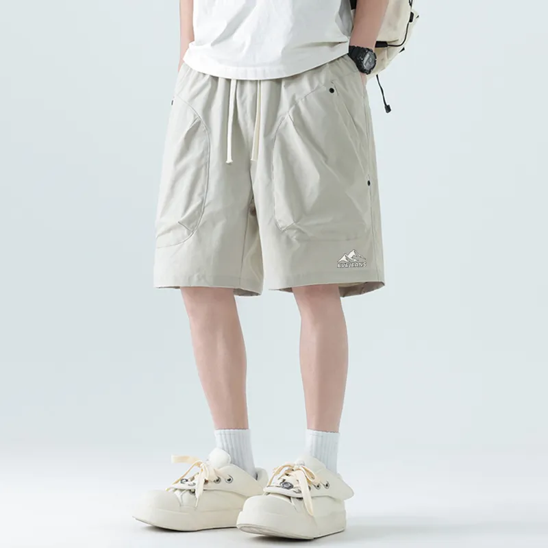 Yiwen Cargo Shorts Unisex-14