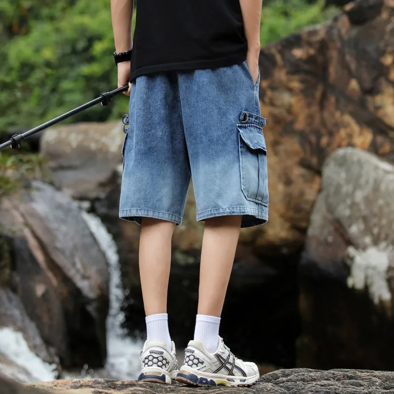Yiwen Cargo Shorts Unisex-7