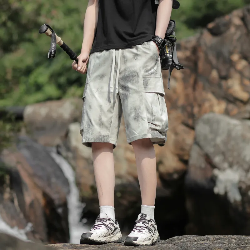 Yiwen Cargo Shorts Unisex-6