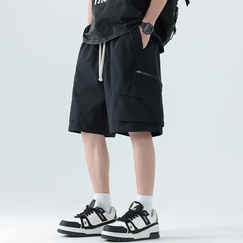 Yiwen Cargo Shorts Unisex-2