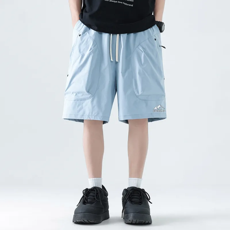 Yiwen Cargo Shorts Unisex-18