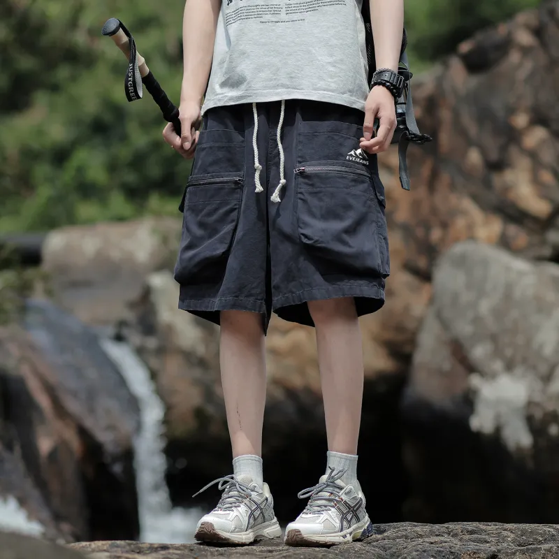 Yiwen Cargo Shorts Unisex-10