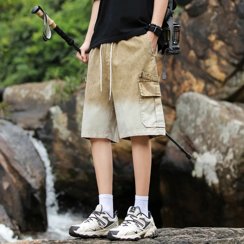 Yiwen Cargo Shorts Unisex-2