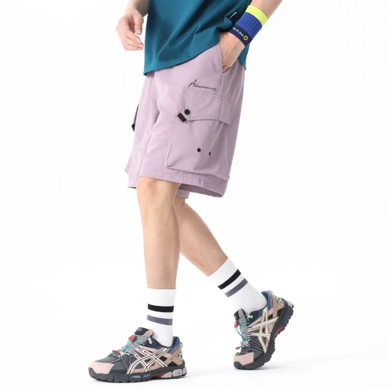 Yiwen Cargo Shorts Unisex-17
