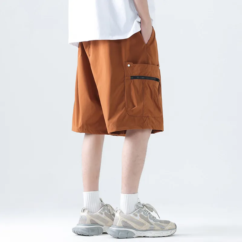 Yiwen Cargo Shorts Unisex-19